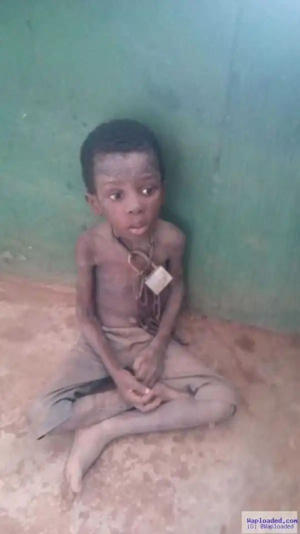 Ogun State Government adopts chained 9-year-old-boy